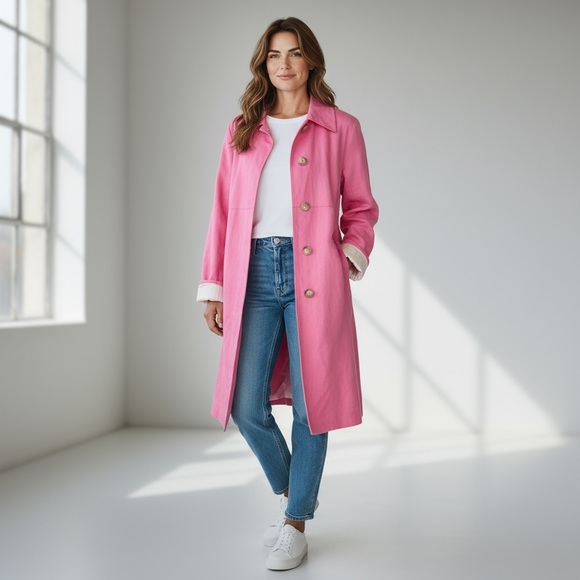 Coach Jackets & Blazers - Coach coated canvas driving coat